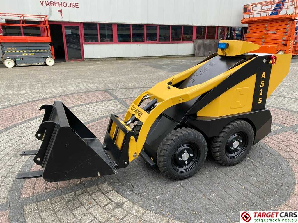 Conmeq AS15 Mini Skid Steer Electric Wheel Loader 4x4