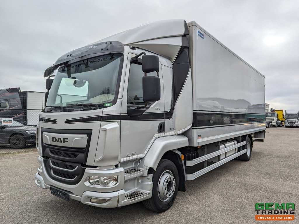 DAF LF 230 FA 4x2 Dagcab Euro6 - 6cil - Geslotenbak 7.2m + Laadklep 1500kg - Navi - 05/2025APK 3687