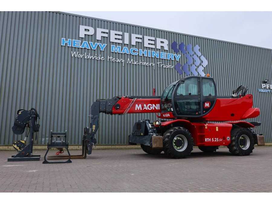 MAGNI RTH 5.25 SH-D/C Several Attachments, 5000kg Capaci