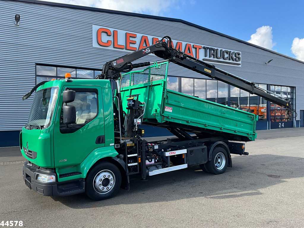 Renault Midlum 300.12 Manual Hiab 8 Tonmeter laadkraan Just 81.549 km!