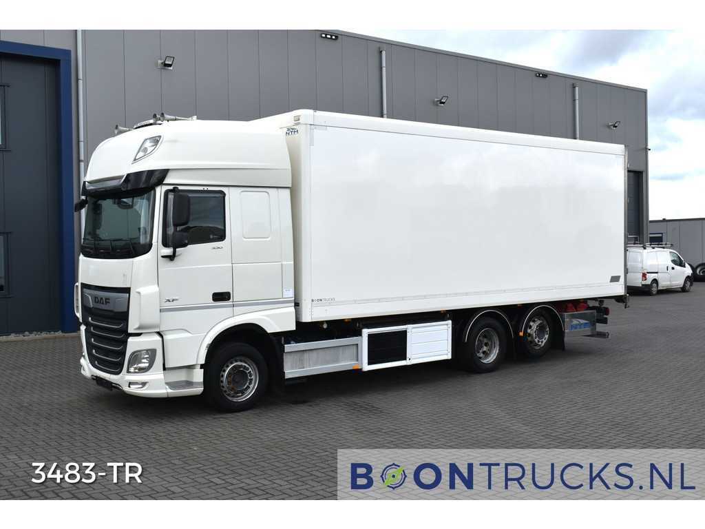 DAF XF 530 6x2 | NTM BOX + CARRIER * LIFT/STEERING AXLE * LHV * SSC