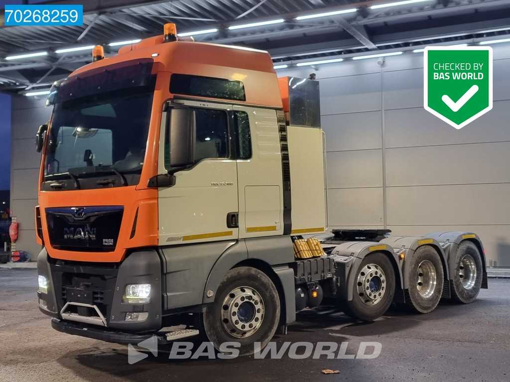 MAN TGX 33.580 8X4 160T Retarder XXL Lift+Lenkachse Standklima ACC Xenon