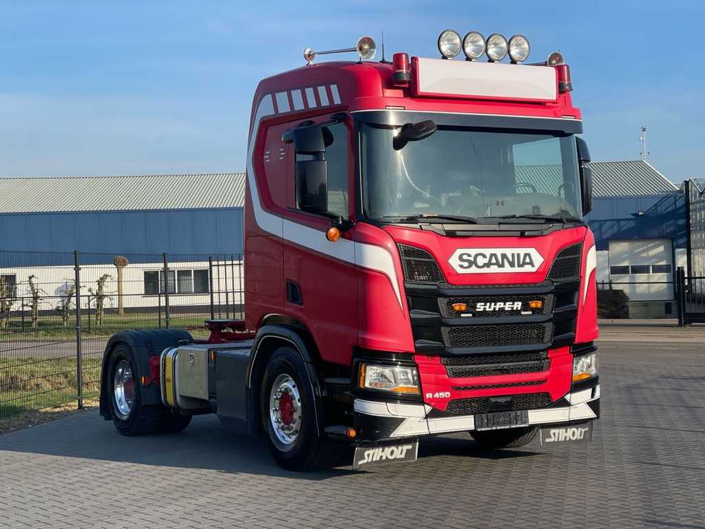 Scania R450 NGS RETARDER, PTO/HYDRAULIC, LEATHER, ALCOA.