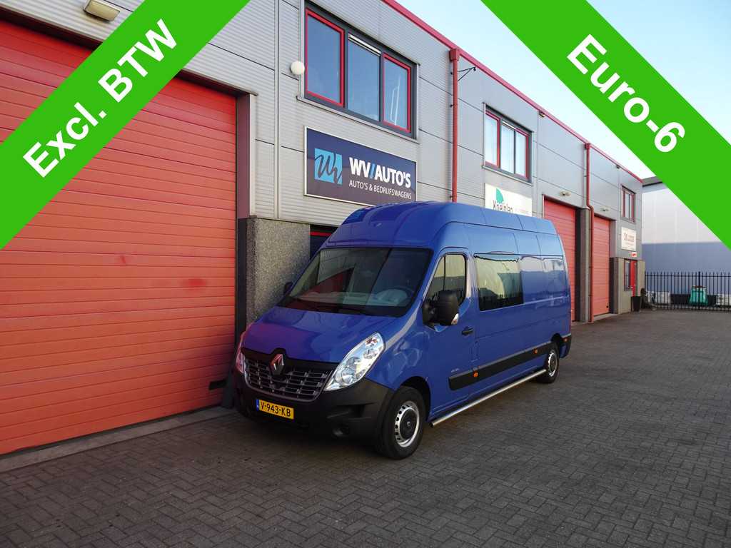 Renault Master T35 2.3 dCi L3H3 Energy dc maxi 170 pk 2500 kg trekhaak