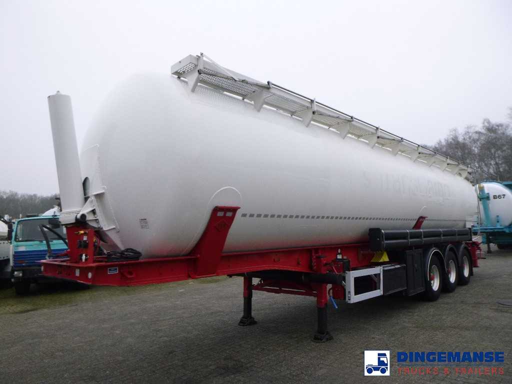 Feldbinder Powder tank alu 63 m3 (tipping)