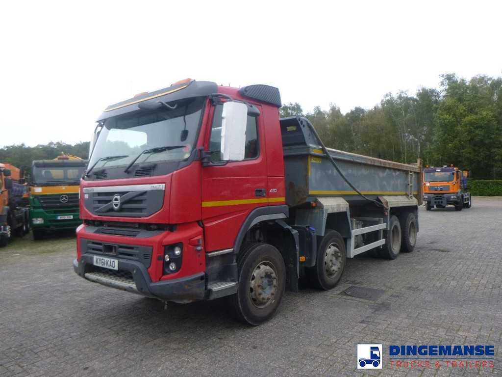 Volvo FM 410 8x4 RHD steel tipper 16.6 m3