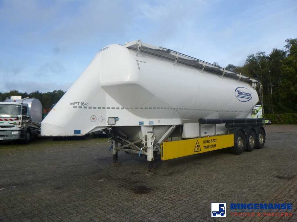 Feldbinder Powder tank alu alu 49 m3 / 1 comp