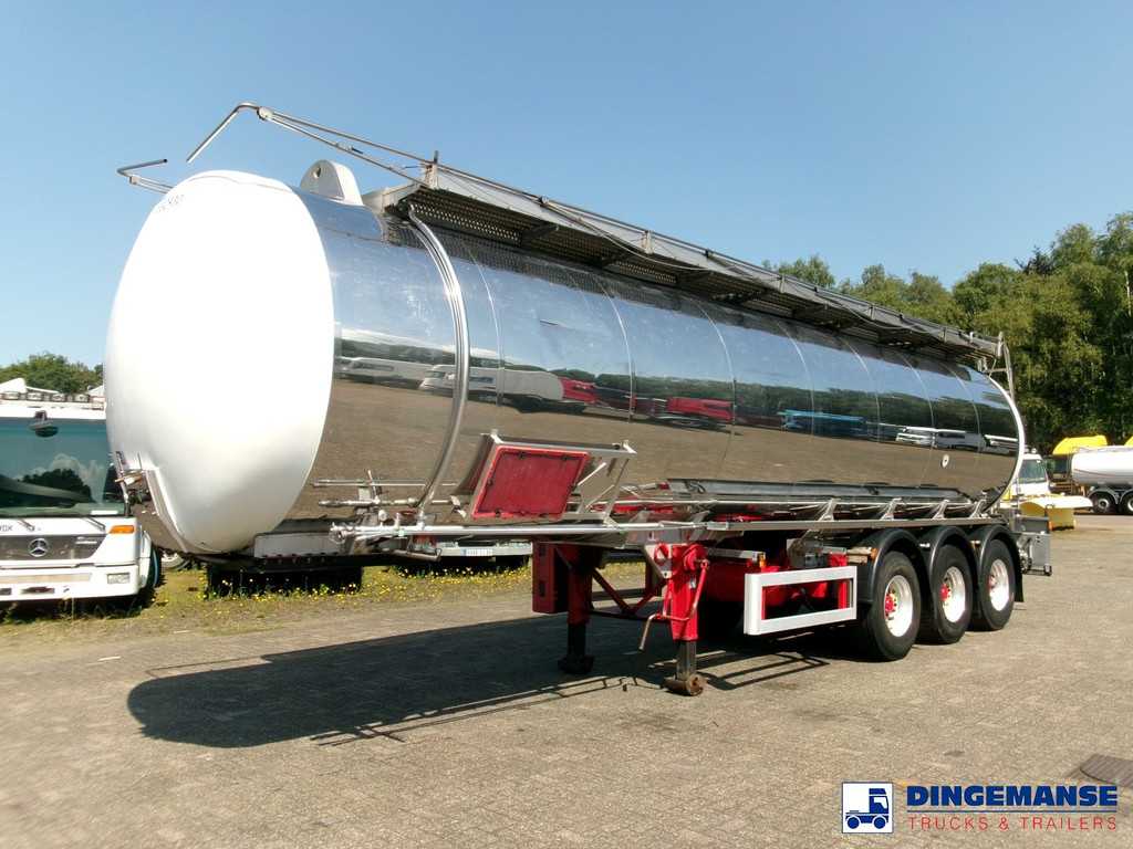 Indox Chemical tank inox 35.2 m3 / 1 comp + pump