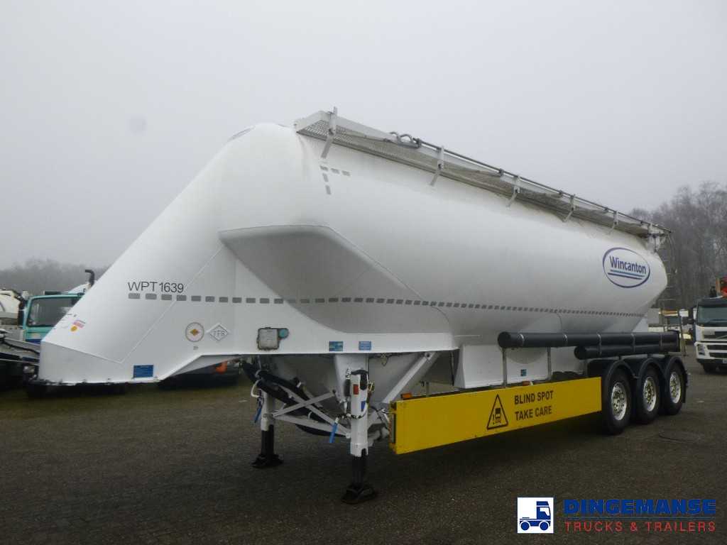 Feldbinder Powder tank alu alu 49 m3 / 1 comp