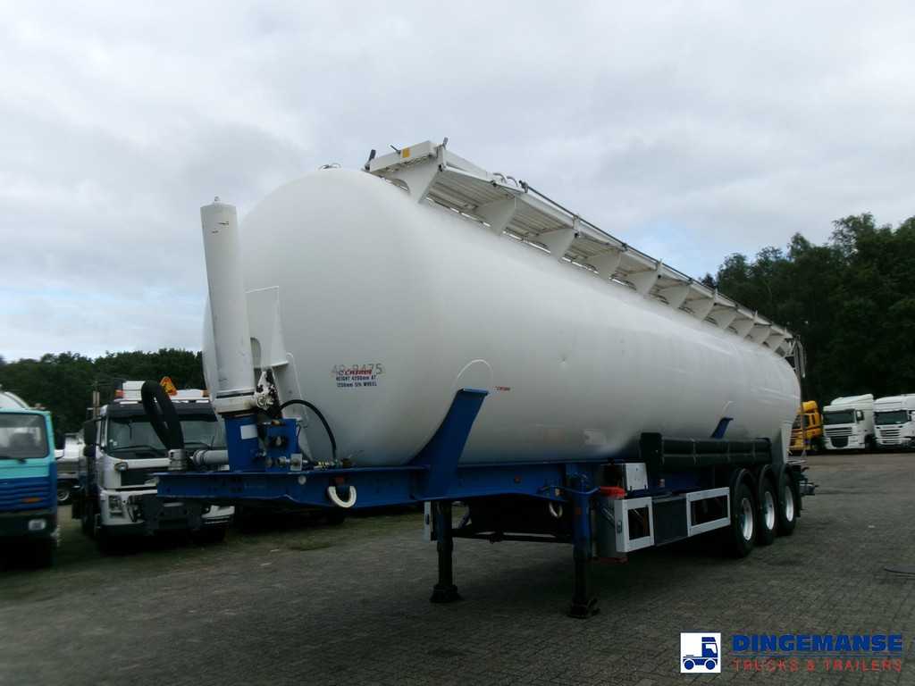 Feldbinder Powder tank alu (tipping) 63 m3