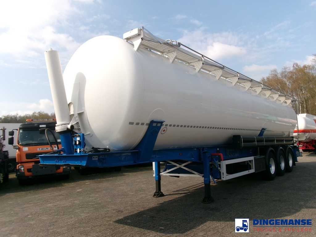Feldbinder Powder tank alu 63 m3 (tipping)