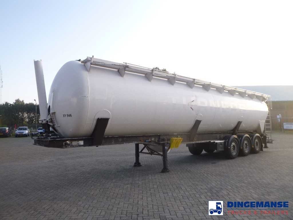 Feldbinder Powder tank alu 65 m3 (tipping)