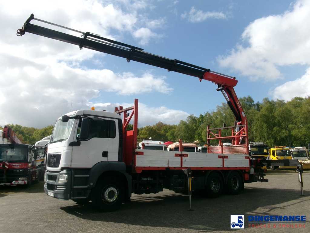 M.A.N. TGS 26.320 6X4 RHD + HMF 2820 K4
