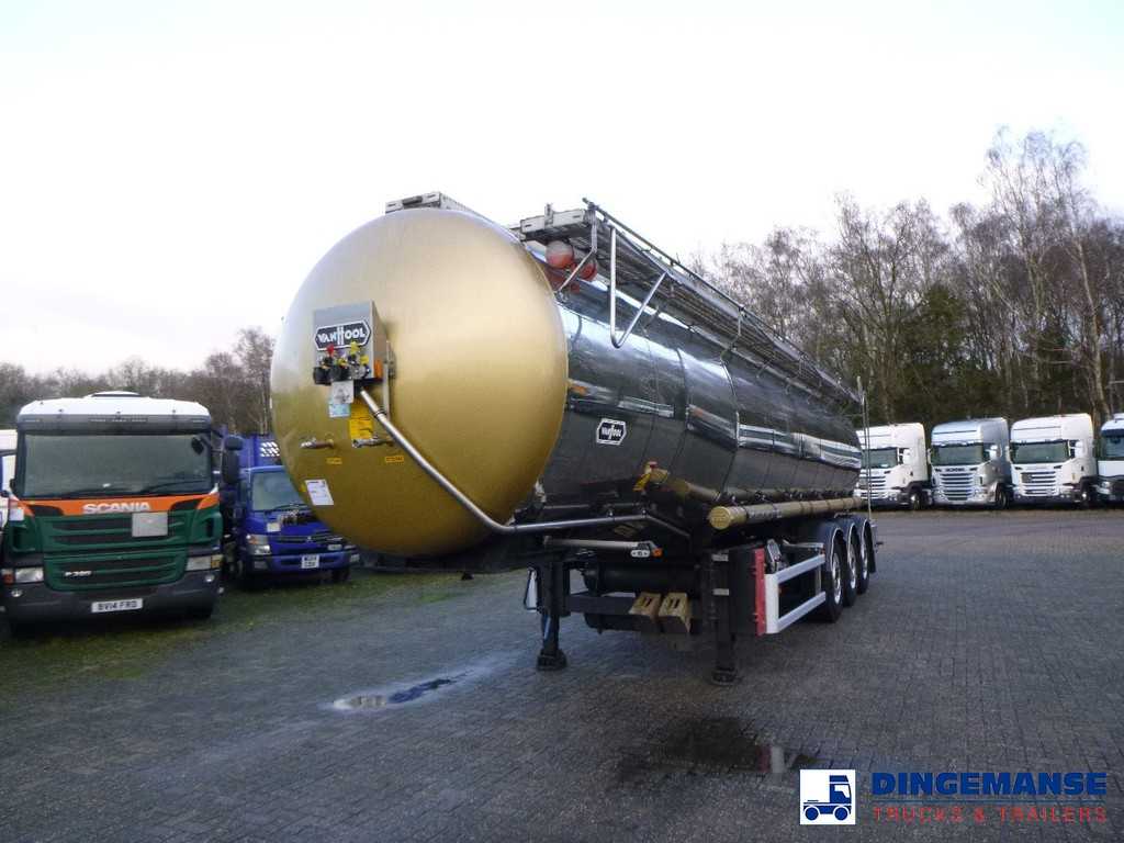 Van Hool Chemical tank inox L4BH 30 m3 / 1 comp / ADR 29/08/24