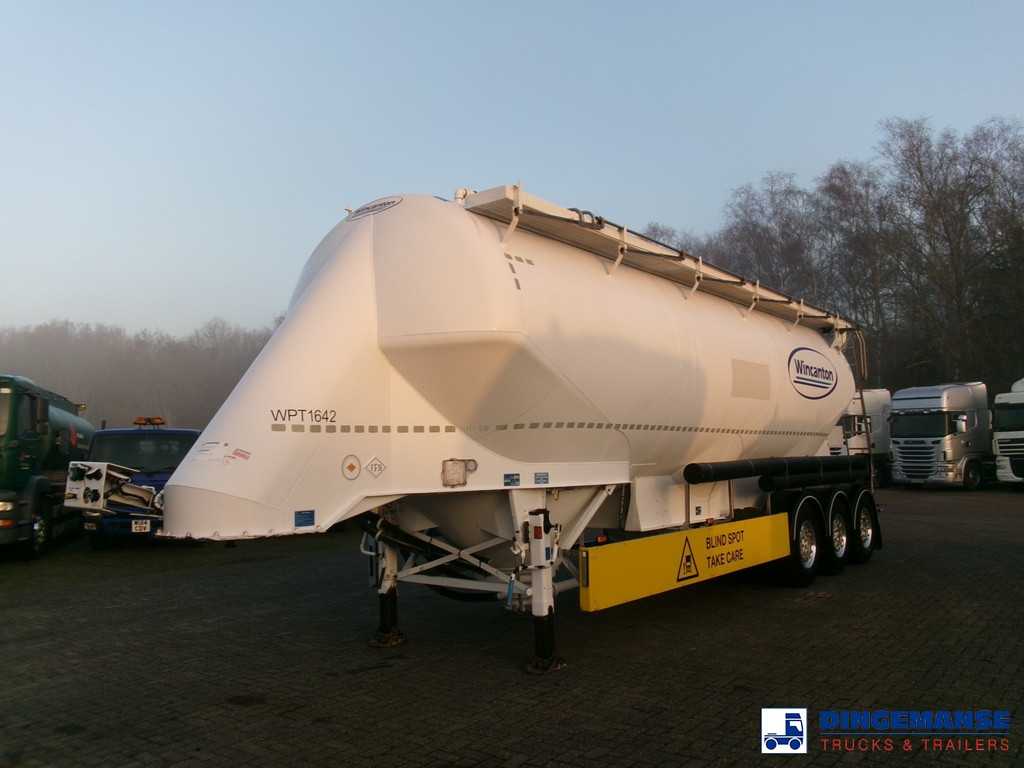 Feldbinder Powder tank alu alu 49 m3 / 1 comp