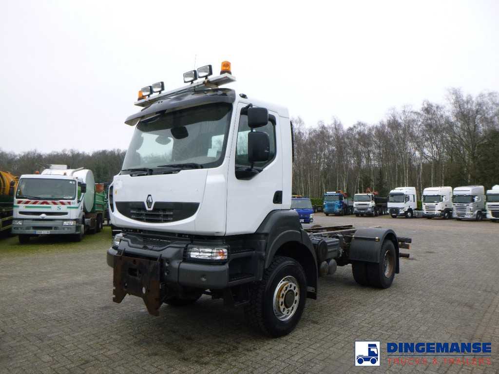 Renault Kerax 380 DXI 4x4 Euro 5 chassis + PTO