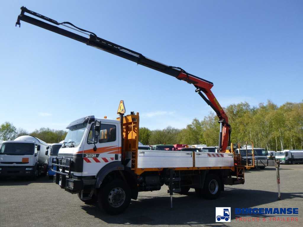 Mercedes SK 2031 4X2 + Palfinger PK13000