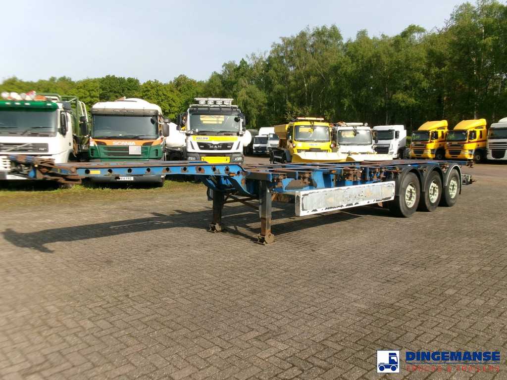 Krone 3-axle container trailer 20-30-40-45 ft SDC27