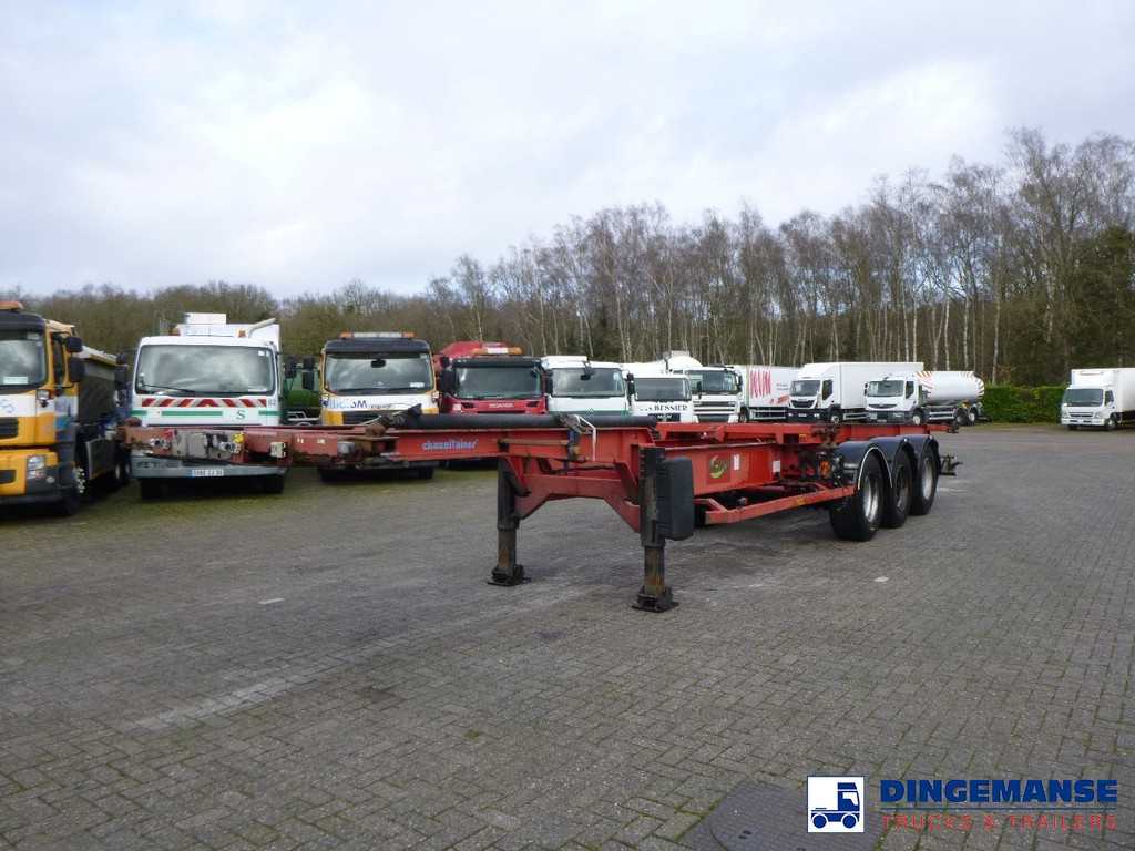 Asca 3-axle container trailer