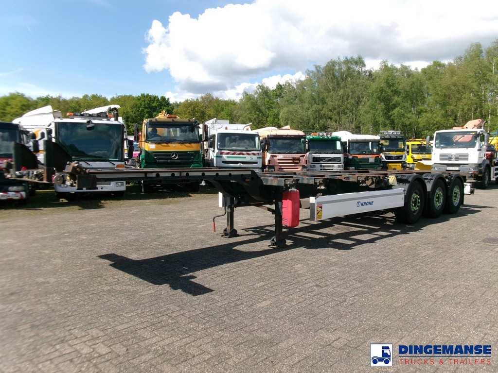 Krone 3-axle container trailer 20-30-40-45 ft DA08LNA
