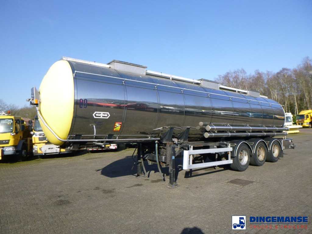 Van Hool Chemical tank inox 30 m3 / 1 comp