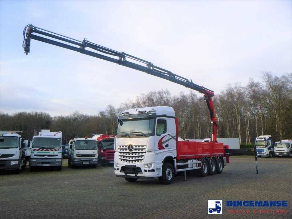 Mercedes Arocs 3748 8x4 Euro 6 + Palfinger PK22002 EH