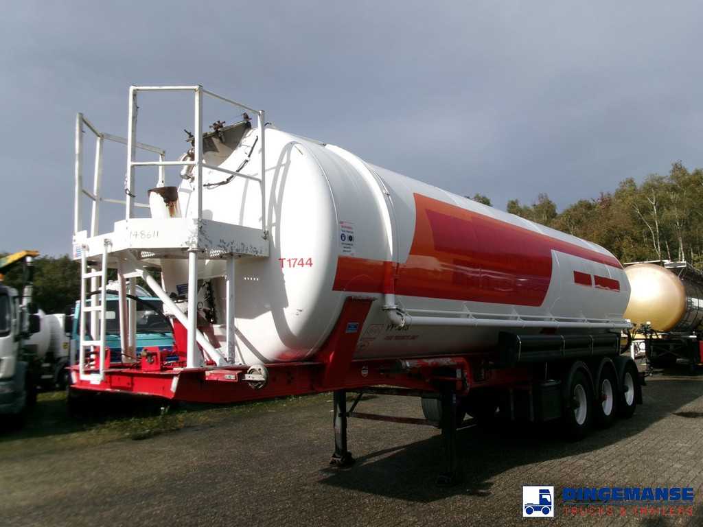 Feldbinder Powder tank alu 41 m3 (tipping)