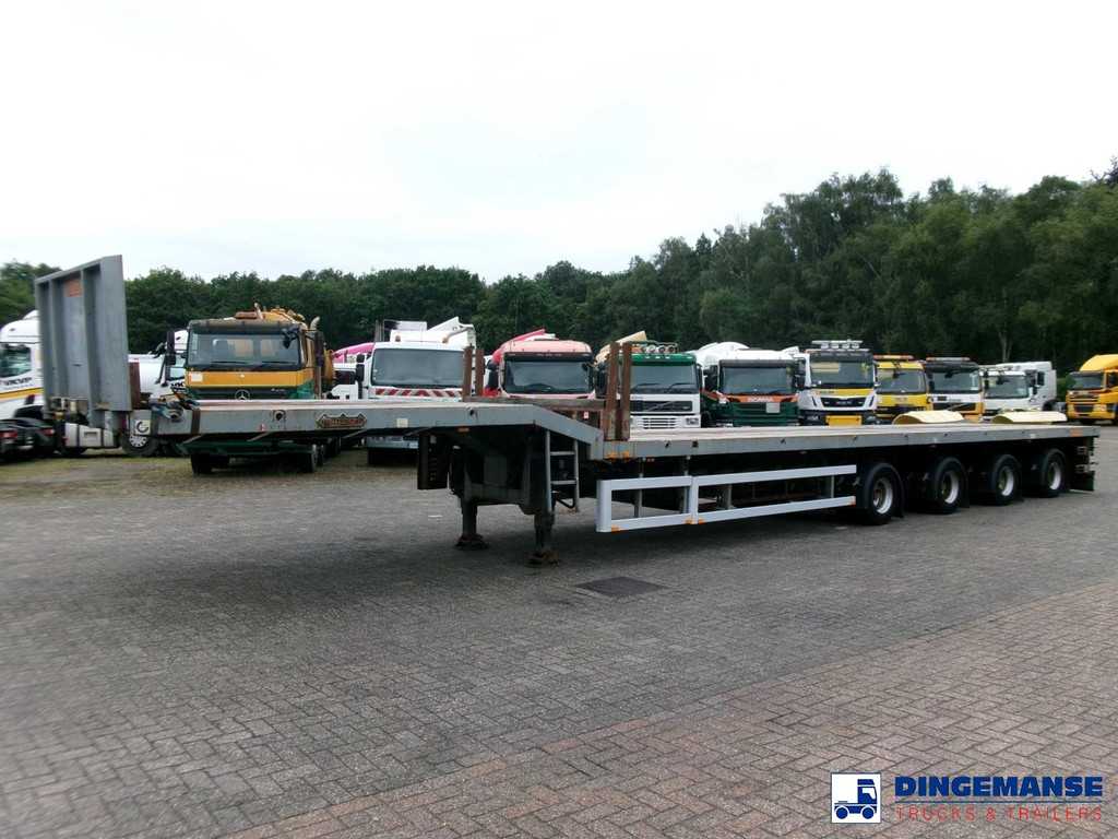 Nooteboom 4-axle semi-lowbed trailer OVB-65-04V ext. 43 m