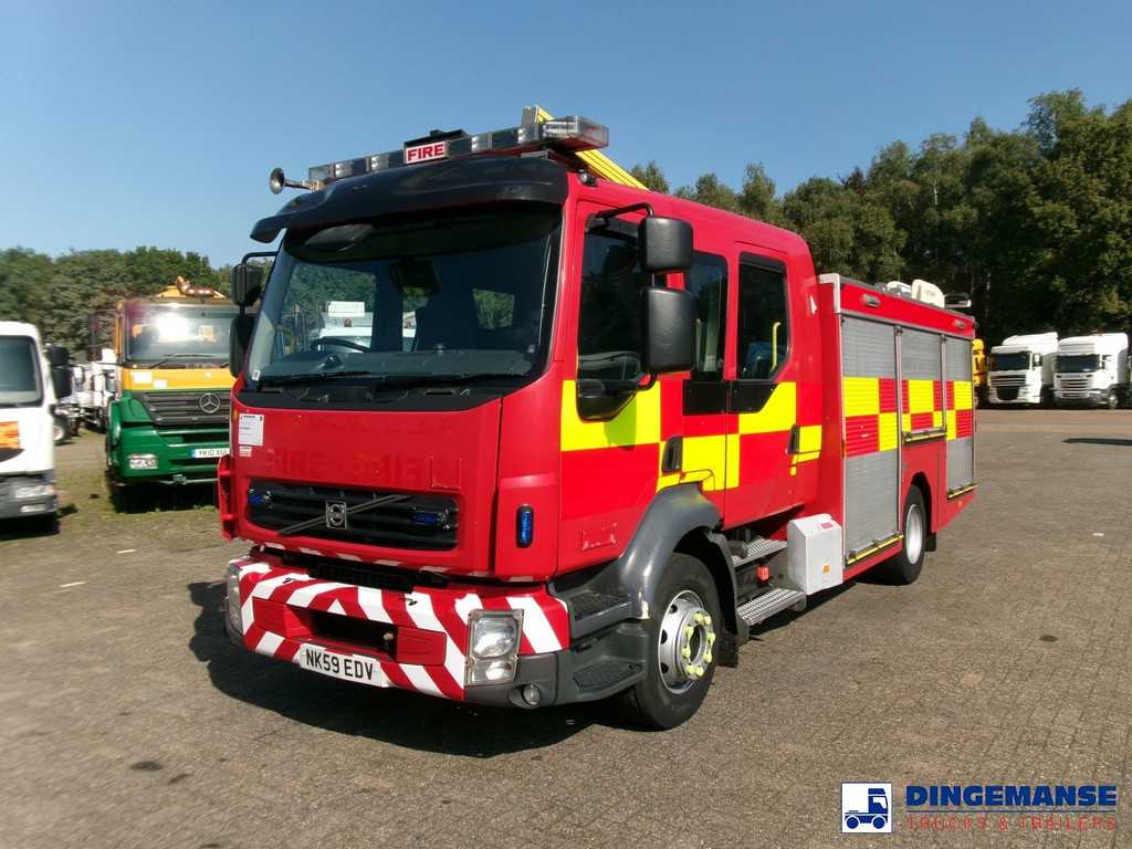 Volvo FL280 4X2 RHD crewcab fire engine + pump & watertank