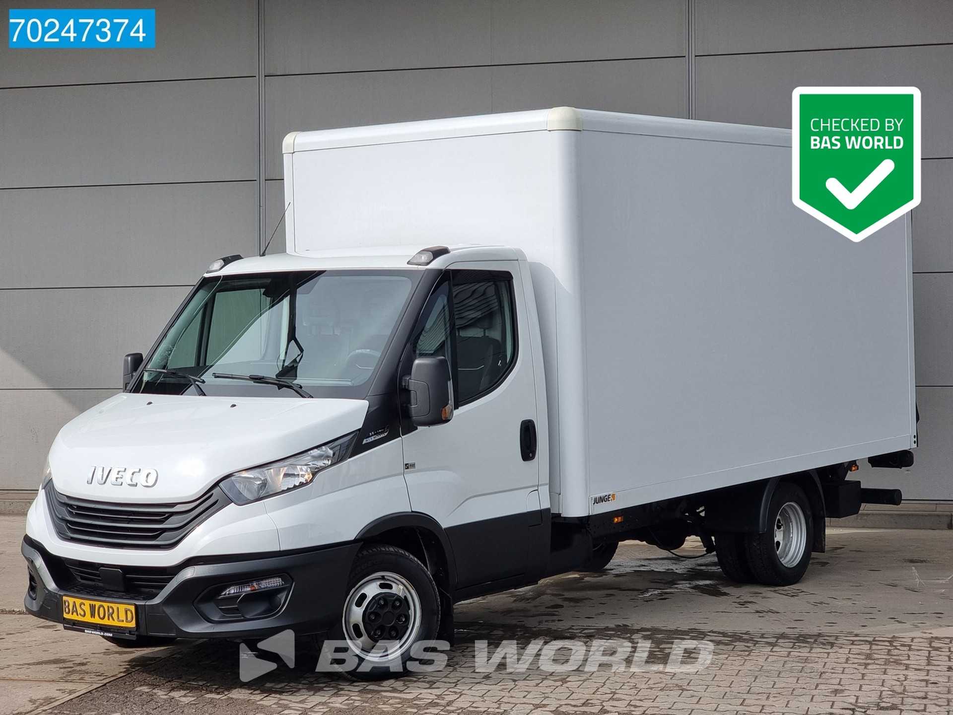 Iveco Daily 35C16 Bakwagen Laadklep Automaat Gesloten Laadbak Koffer LBW Meubelbak 19m3 Airco