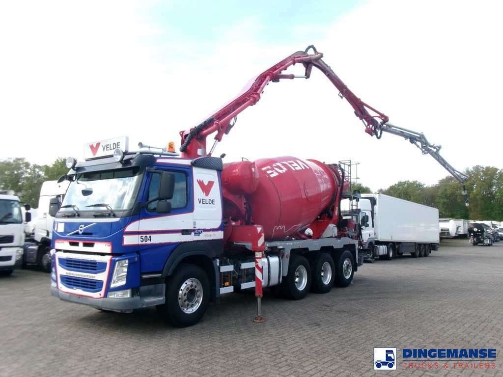 Volvo FM 420 8X4 Cifa MK25H concrete pump 25 m / mixer 7 m3