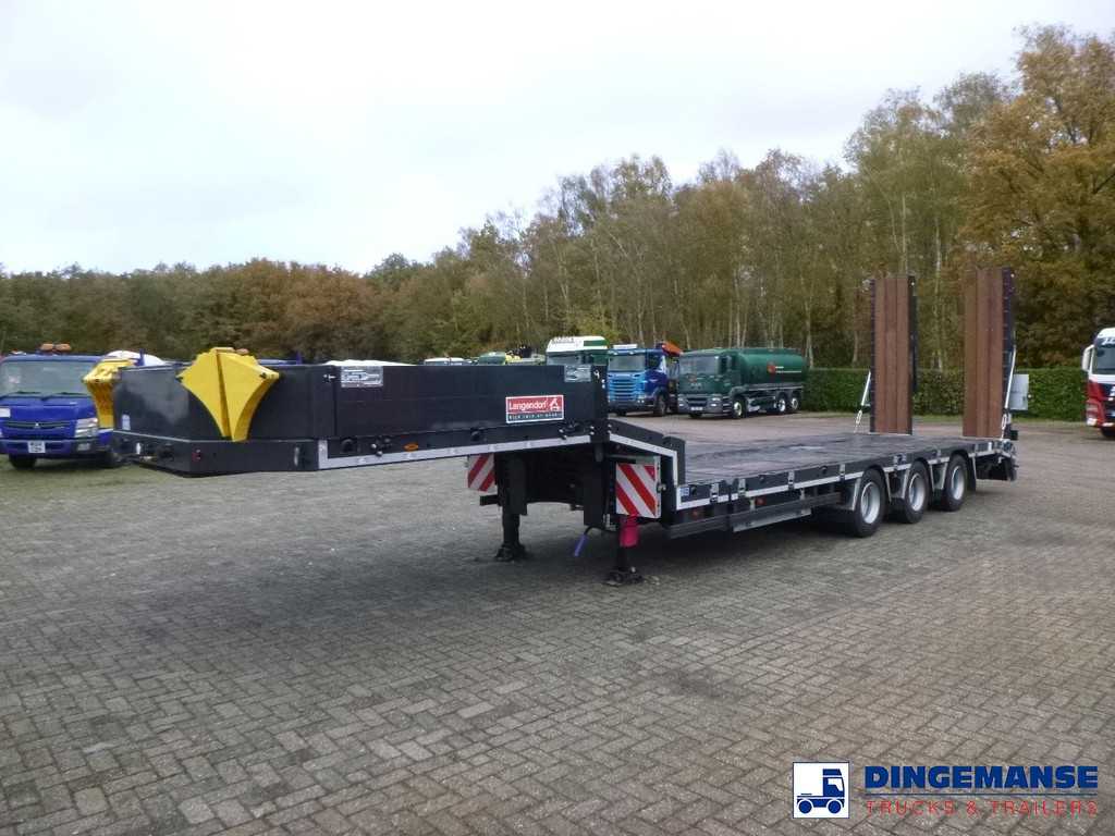 Langendorf 3-axle semi-lowbed trailer 48T ext. 13.5 m + ramps