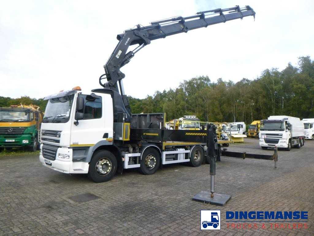 D.A.F. CF 85.410 8X2 RHD + Hiab XS855 EP6 Hipro