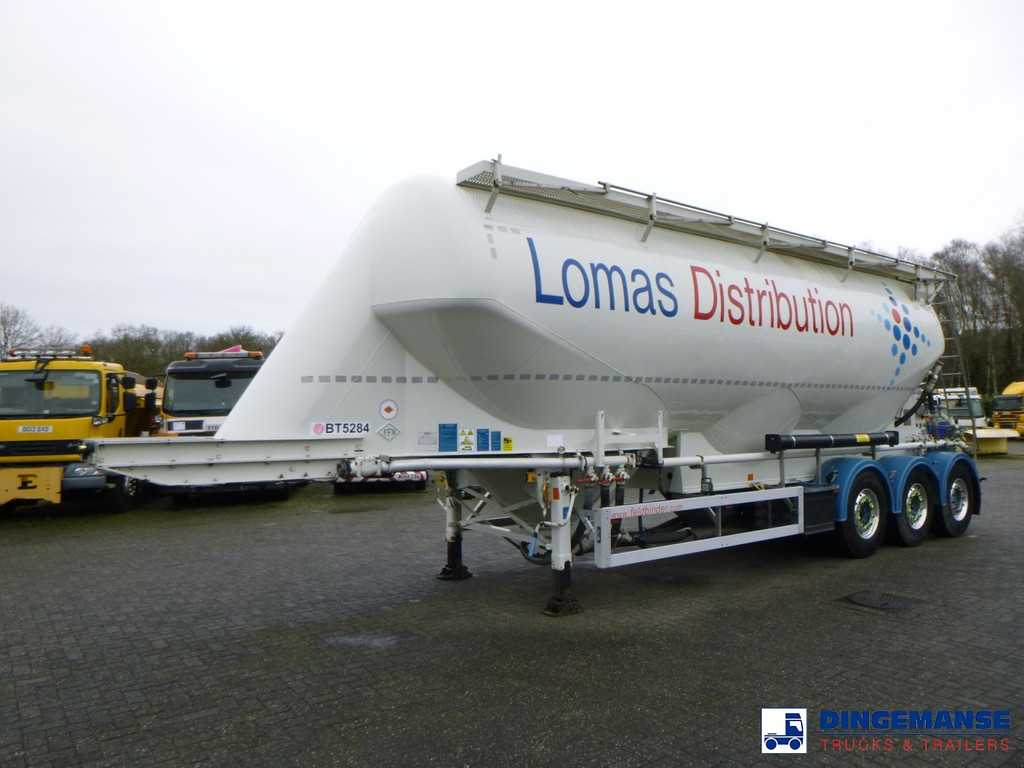 Feldbinder Powder tank alu 50 m3 / 1 comp