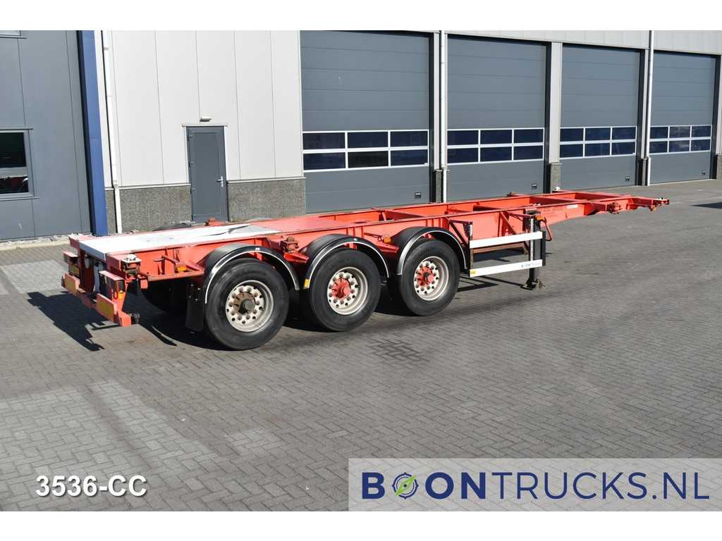 Burg BPO 12 27CDM12 TANK CHASSIS | 20-30ft * 3800 Kg * NL TRAILER