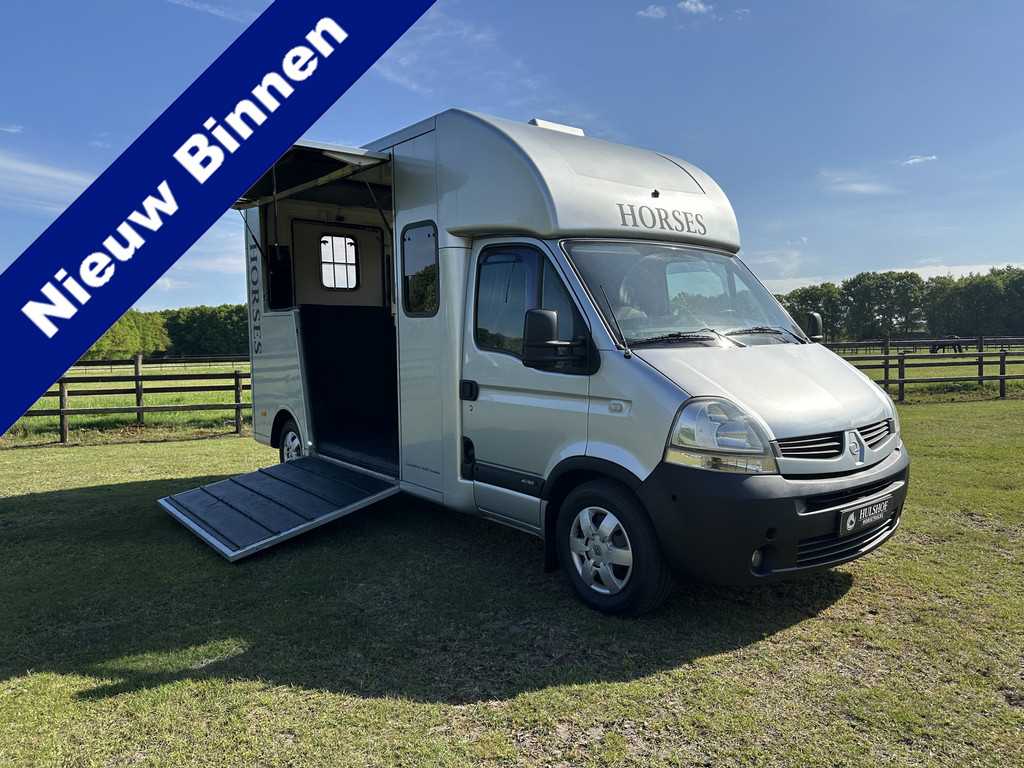 Renault Master Paragan 2-paards paardenvrachtwagen MARGE Automaat! B-rijbewijs
