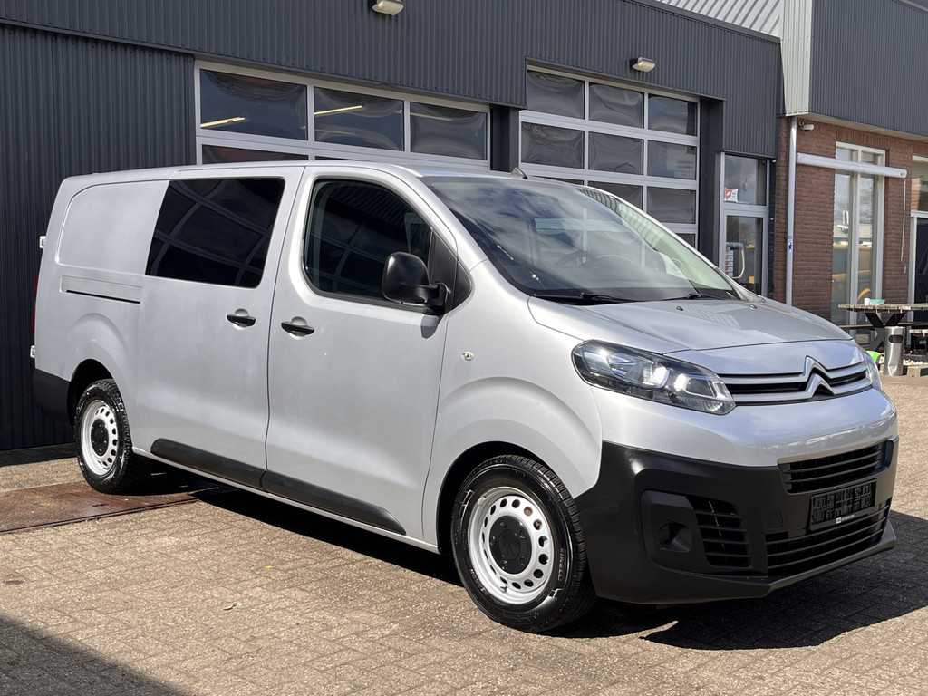 Citroën Jumpy 2.0 HDI 120 XL DC BTW en BPM vrij!! Airco Cruise controle Trekhaak 2500kg Navigatiesysteem 5-Persoons Parkeerhulp achter Apple carplay 1e eigenaar Euro 6 Bpm en Btw vrij voor particulier gebruik !!