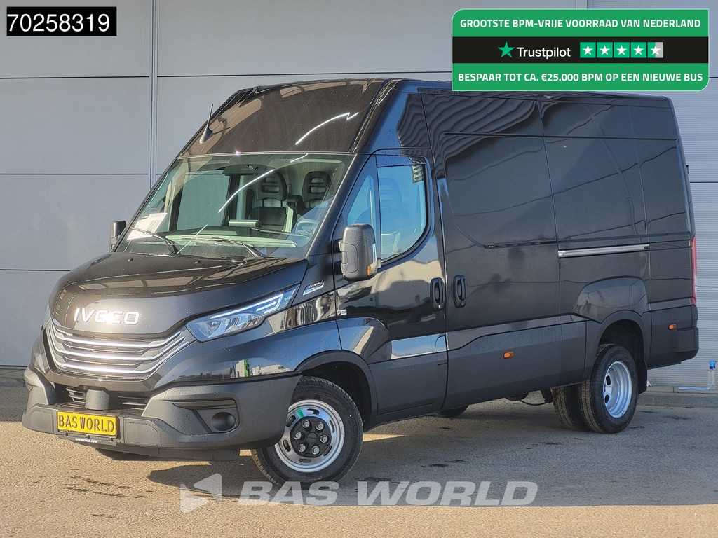 Iveco Daily 35C21 210PK Automaat 2x Schuifdeur Dubbellucht ACC LED Camera Parkeersensoren 3,5t Trekgewicht Airco L2 12m3 Airco