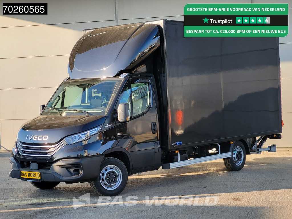 Iveco Daily 35S21 Automaat Lat om lat Dhollandia laadklep Bakwagen ACC LED Meubelbak Koffer 21m3 Airco