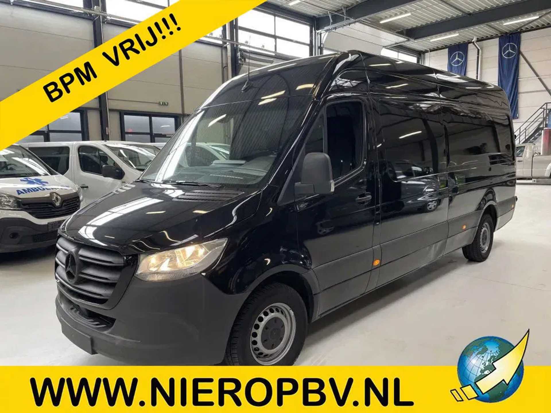 Mercedes-Benz Sprinter 319CDI 6 cil L3H2 Airco Navi Cruisecontrol 270 Graden Deuren
