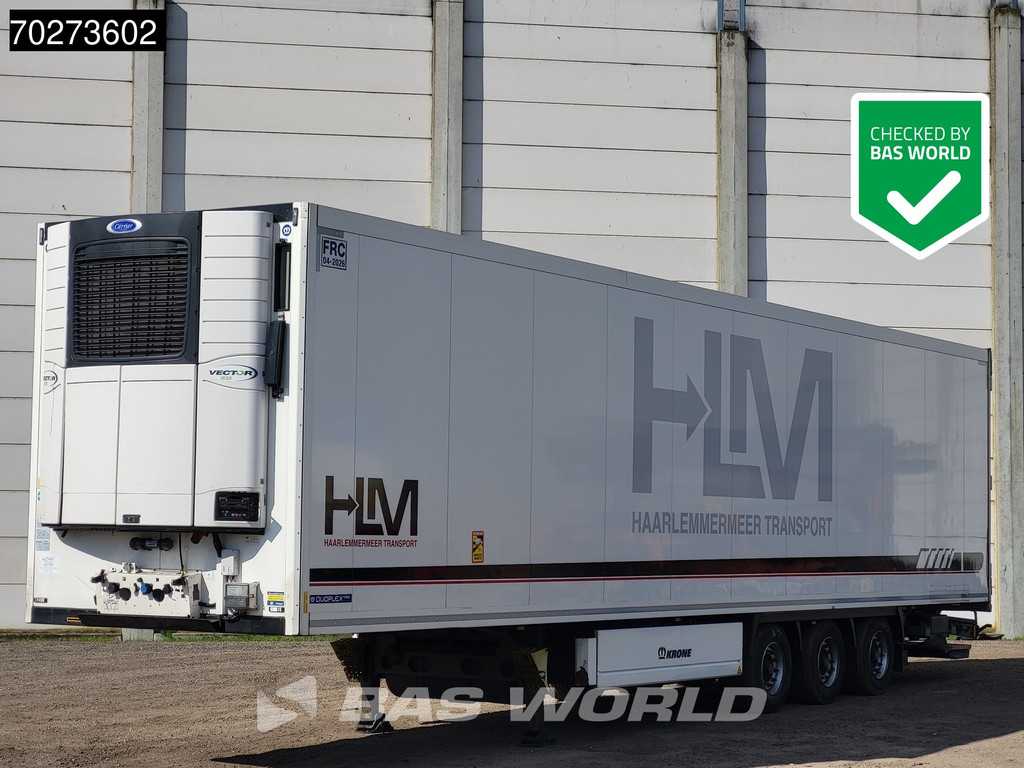 Krone Carrier Vector 1550 Tailgate TUV 11/25 Liftachse Bloemenbreed
