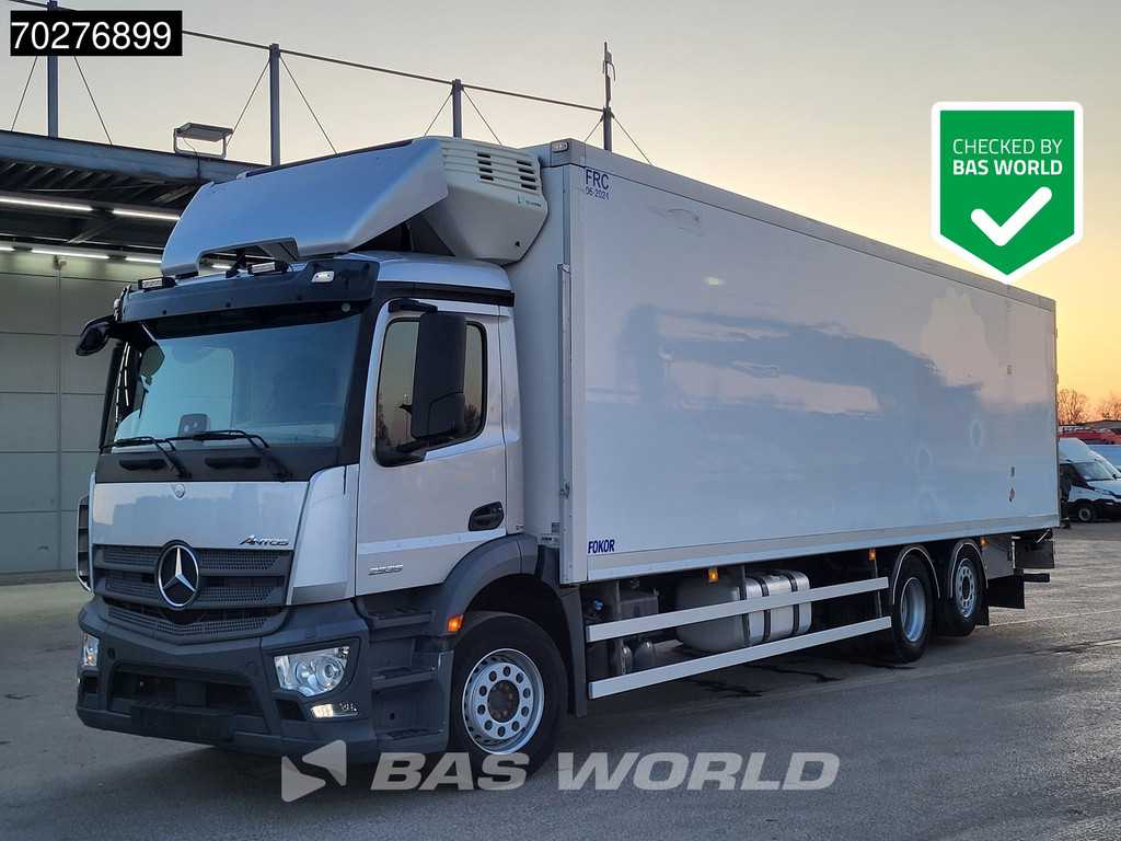 Mercedes Antos 2535 6X2 Lumikko L7 cooler ladebordwand Lift+Lenkachse Euro 6