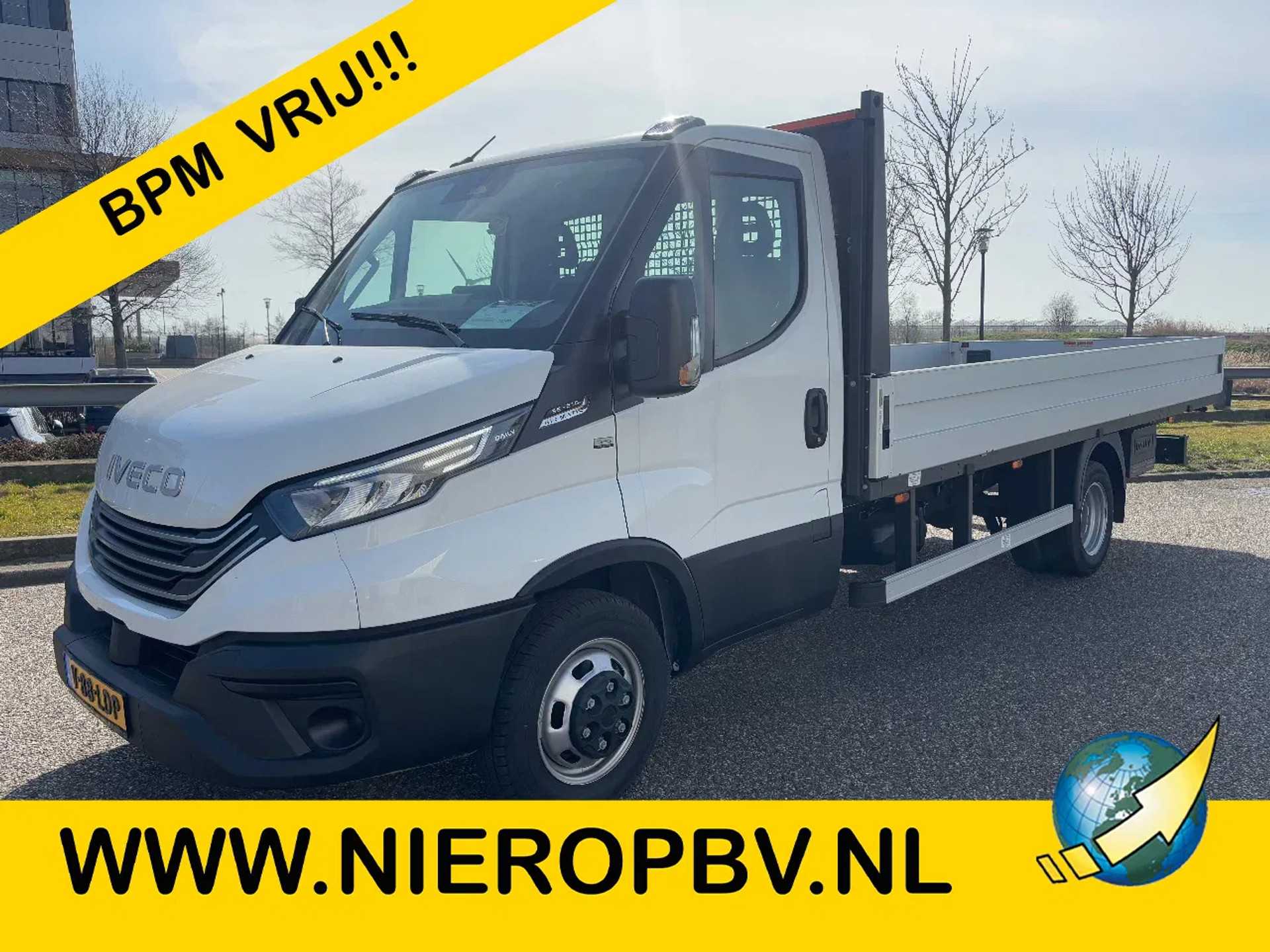 Iveco Daily 35C210 3.0L 210PK Automaat Open Laadbak 3500KG Trekvermogen 4.87 Lang 2.07 Breed NIEUW BPM VRIJ