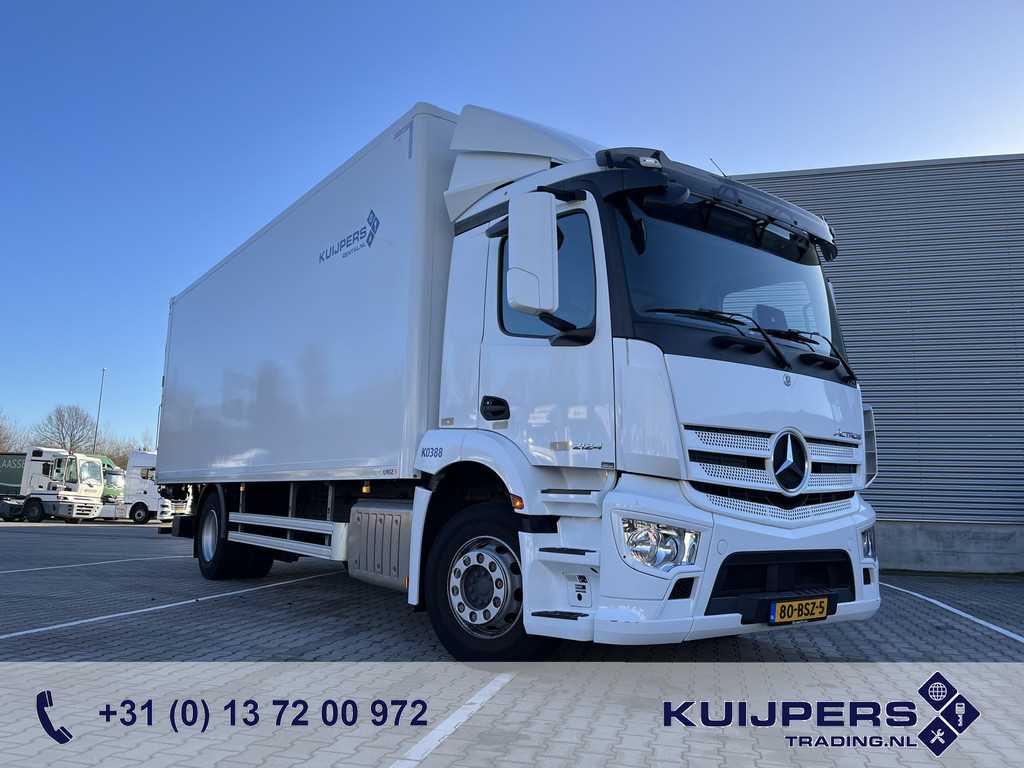 Mercedes-Benz Actros 2124 / Box 7.5 mtr / Laadklep 2000 kg / APK TUV 05-25