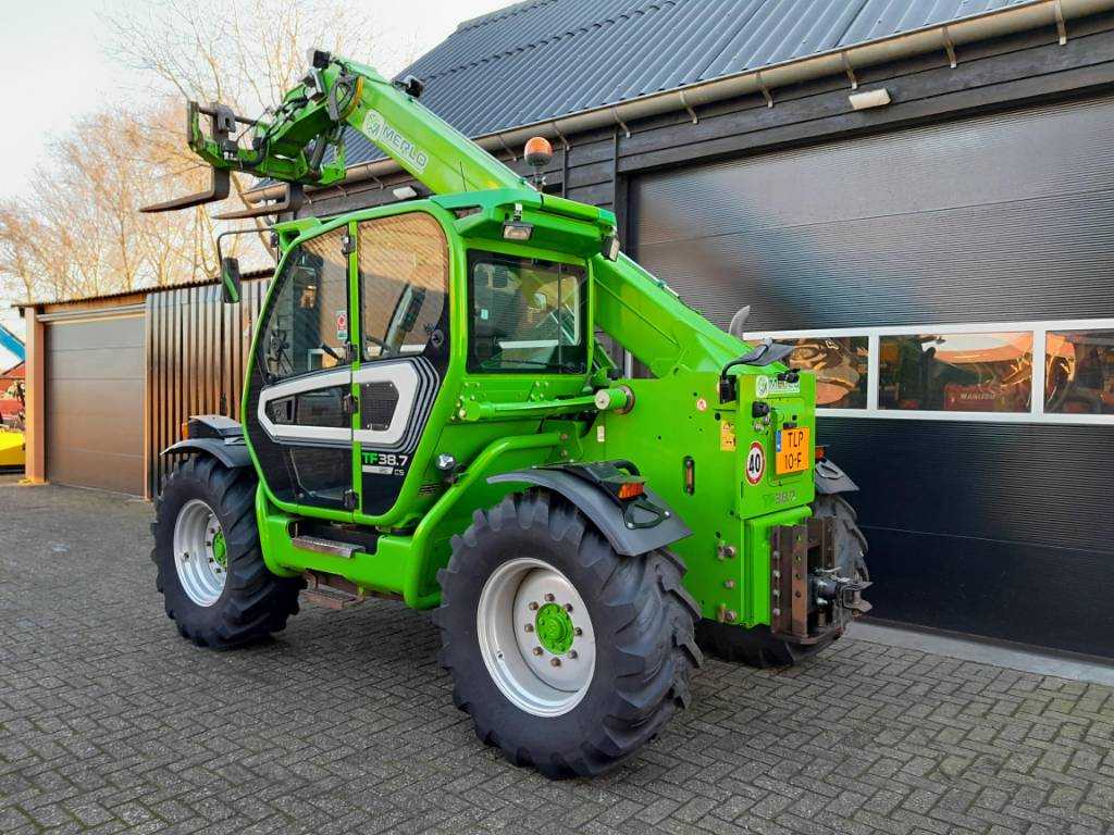 Merlo TF 38.7-120 CS geveerde cabine verreiker 40km/h