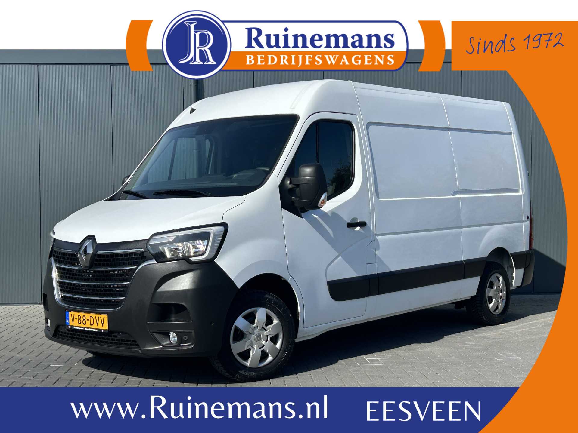 Renault Master T35 2.3 DCI 180 PK AUTOMAAT / BPM VRIJ / L2H2 / 17.527 KM !! / 1e. EIG / SORTIMO INRICHTING / AIRCO / CRUISE / CAMERA