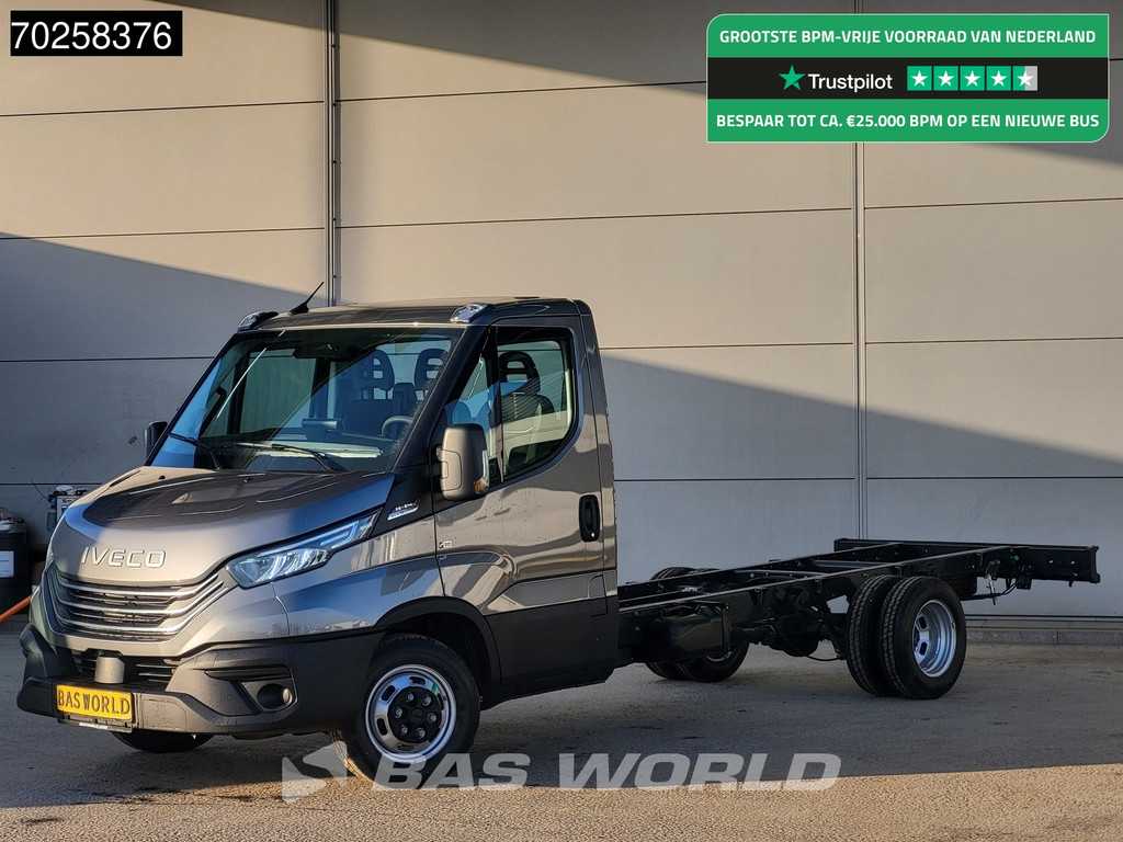 Iveco Daily 35C21 Automaat 410WB Chassis Cabine LED Navi ACC Fahrgestell Airco