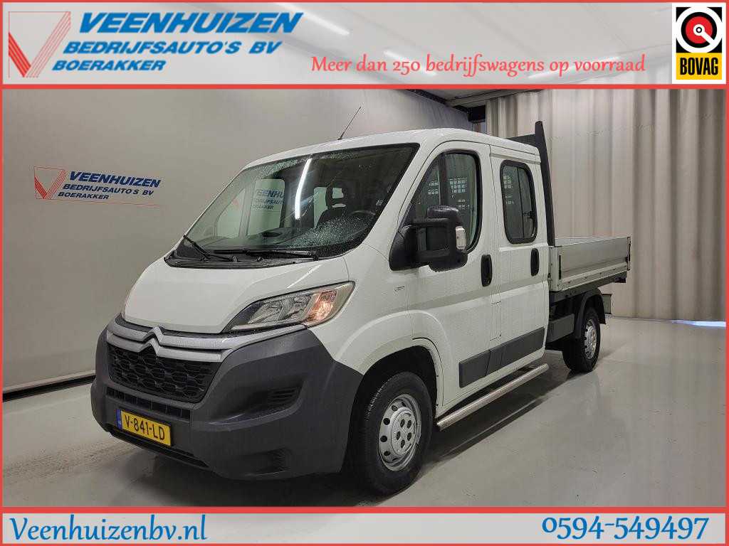 Citroën Jumper 2.0BlueHDi Pick-Up Dubbele Cabine Euro 6!