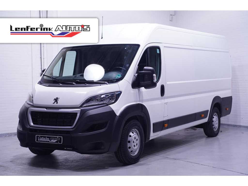 Peugeot Boxer 2.2 BlueHDi 165 pk L4H2 v.a. 299,- p/m Navi Camera, 270 Graden Deuren, Laadruimte Pakket, PDC achter, 3-Zits