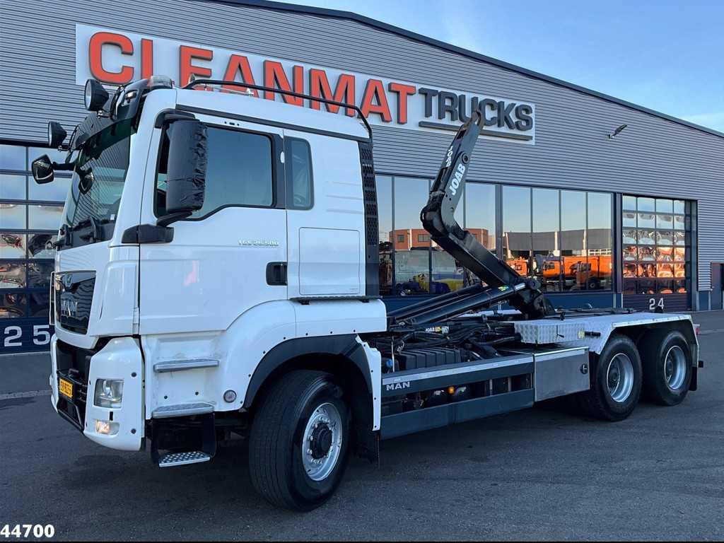 Man TGS 26.500 6x4 Euro 6 Joab 24 Ton haakarmsysteem